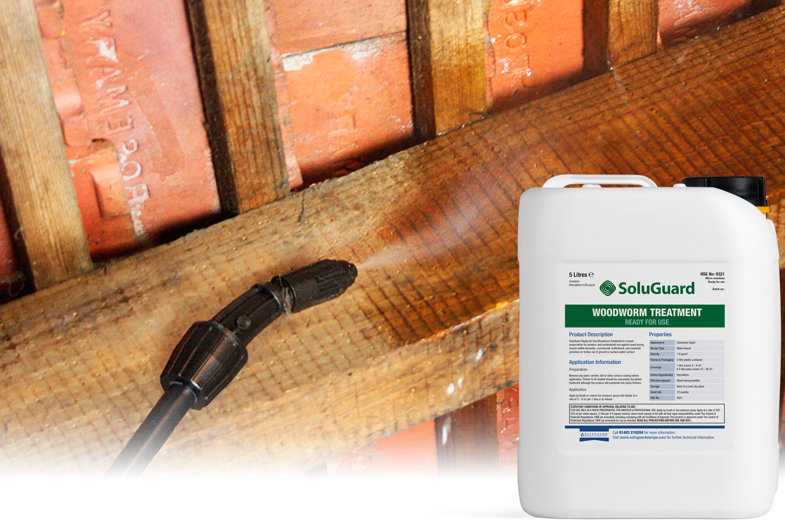 SoluGuard Woodworm Treatment