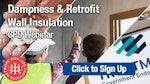 Dampness & Retrofit Wall Insulation CPD