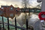 Botcherby Community Centre flooded