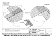 Green roof membrane overlaps