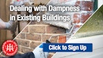 Dealing with Dampness in Existing Buildings CPD Webinar