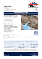 Dryrod Damp Proofing Rods Bba Certificate