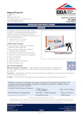 Dryzone Damp Proofing Cream Bba Certificate