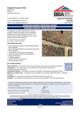 Stormdry Masonry Protection Cream Bba Certificate 3rd Issue