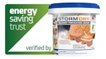 Stormdry Masonry Protection Cream has been verified by the Energy Saving Trust