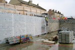 Oldroyd Xv Clear applied to the blockwork basement walls