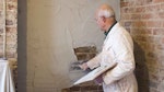 Replastering after treating rising damp