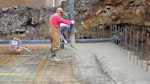 Waterproofing new floor slabs