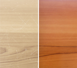 Roxil Beeswax Wood Polish Finish Comparison -- Before & After