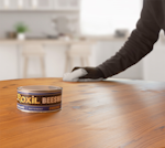 Roxil Beeswax Wood Polish Application Process