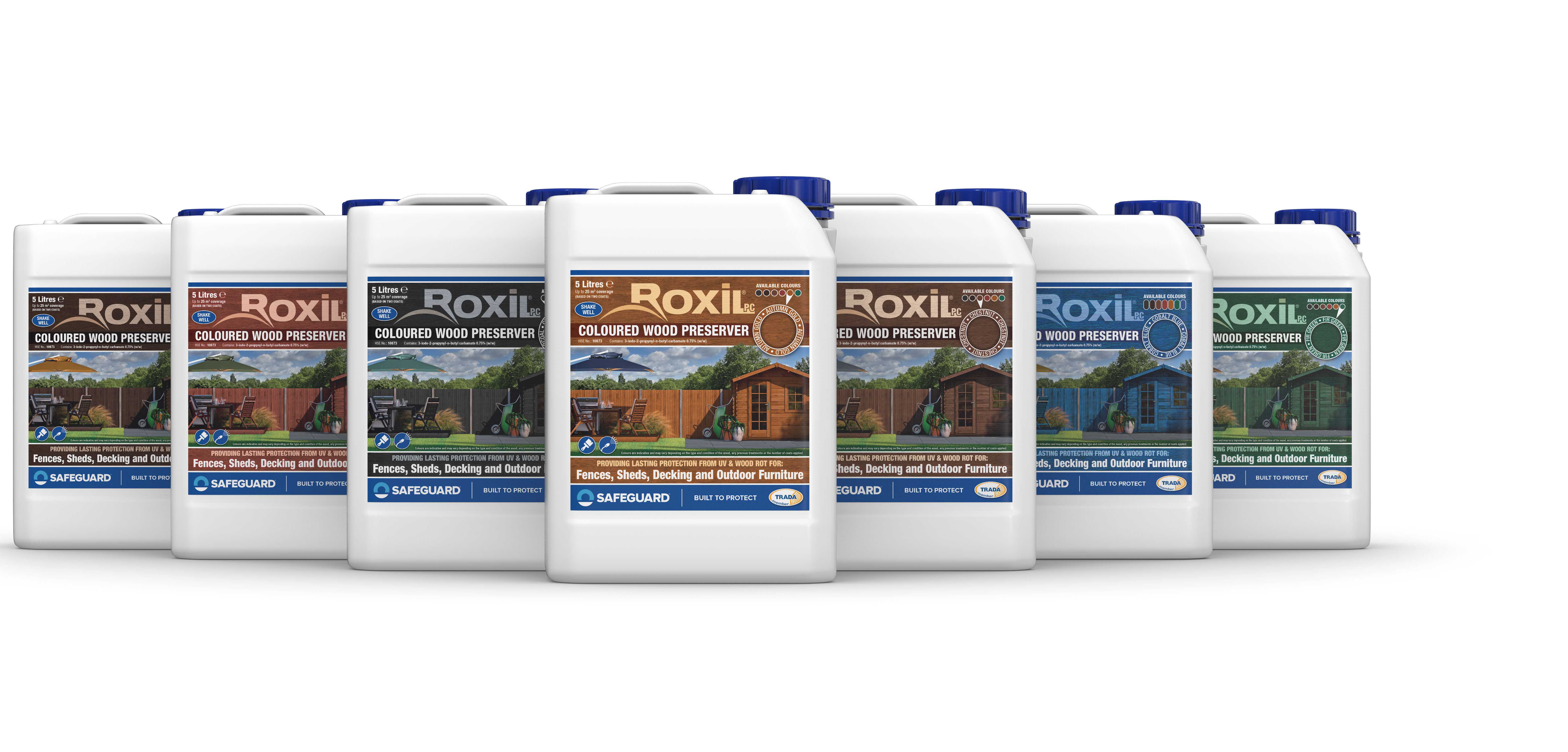 Roxil Coloured Wood Stain Preserver