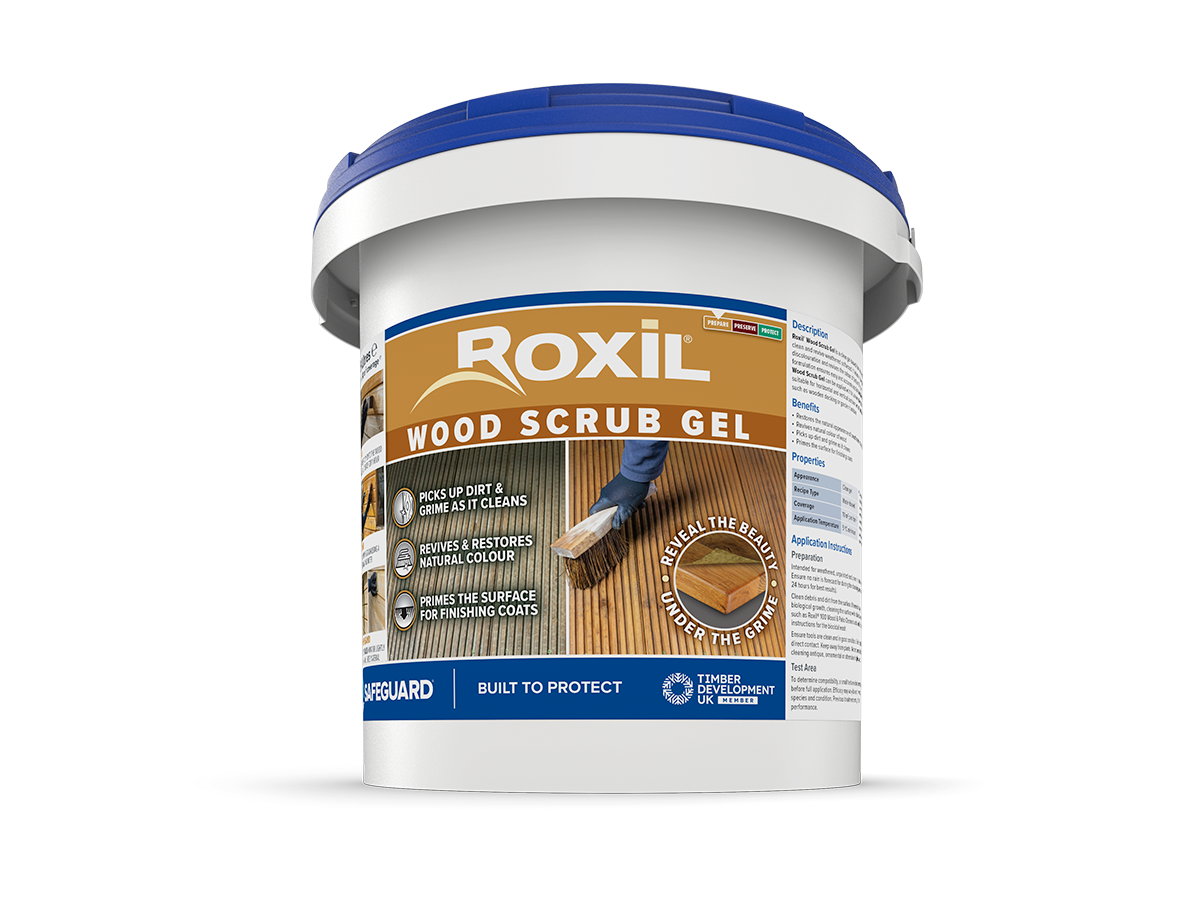 Out Now Roxil Wood Scrub Gel