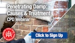 Penetrating Damp: Causes and Treatment - RIBA-approved CPD Webinar