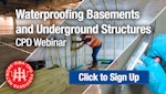 Waterproofing Basements & Underground Structures CPD Webinar